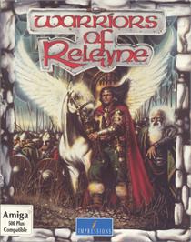Box cover for Warriors Of Releyne on the Commodore Amiga.